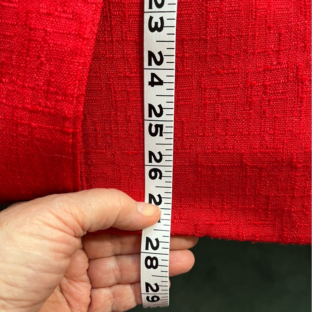 Red Power Suit, Vintage. Very Good/ Like New Condition! - Picture 11 of 17